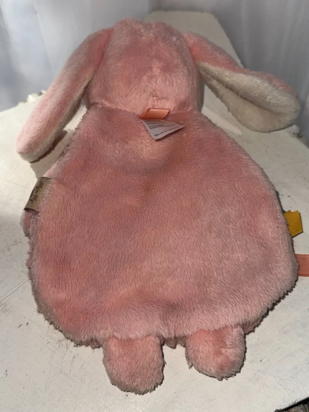 Itzy‎ Ritzy Ritzy Pal Bunny Lovey Plush Teether Crinkle Ribbon Security Blanket